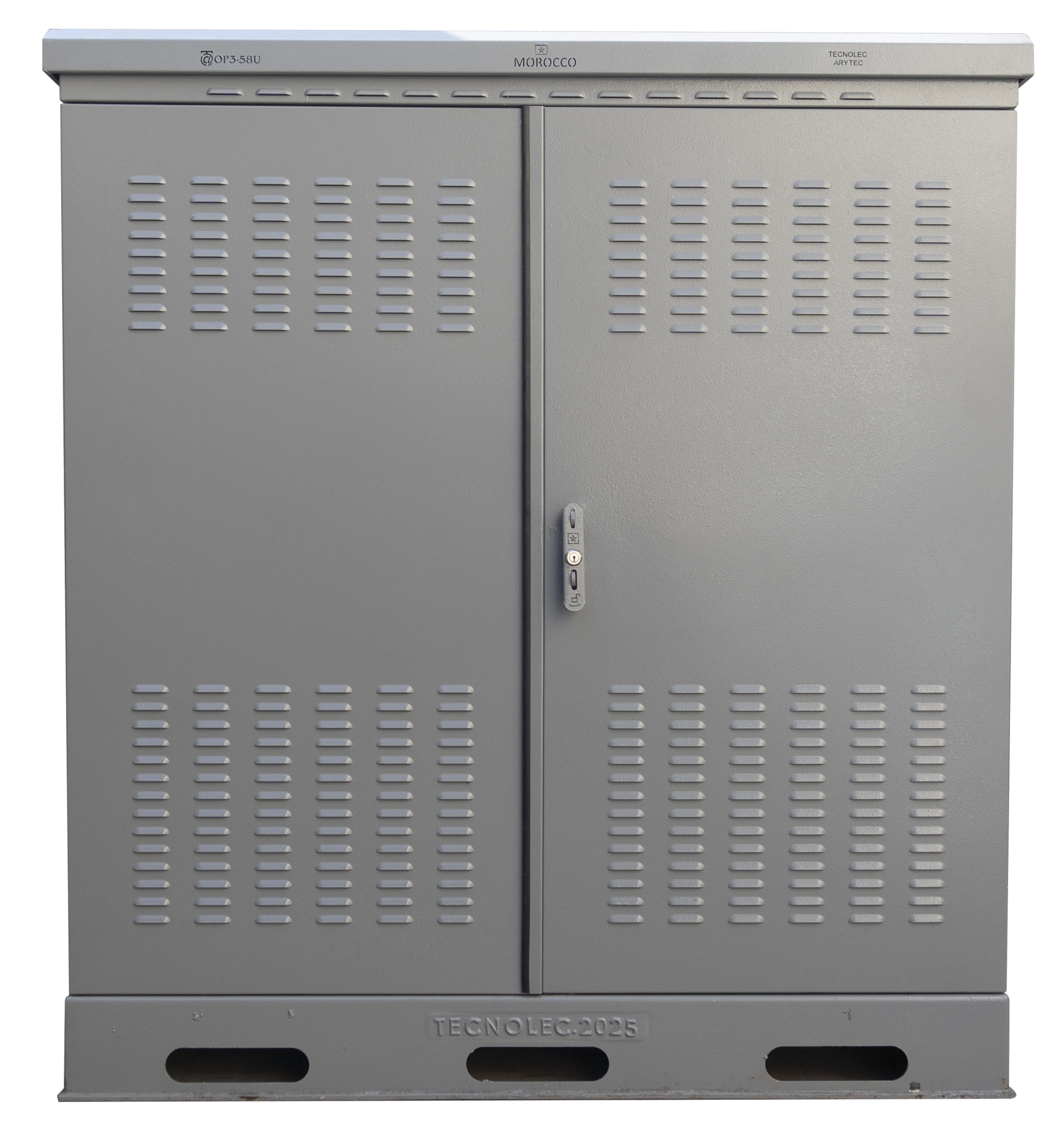 Armoire sous-répartiteur telecom OP3-U58 réseaux fibre optique FTTH de rue SRO