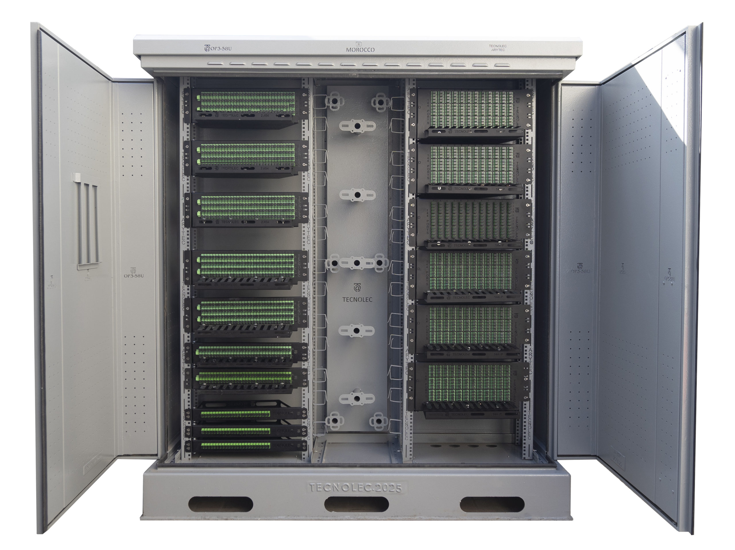 Armoire sous-répartiteur telecom OP3-U58 réseaux fibre optique FTTH de rue SRO – Image 4