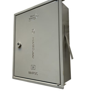 Coffret telecom cuivre encastre pour réglette 08 Paires /14 Paires