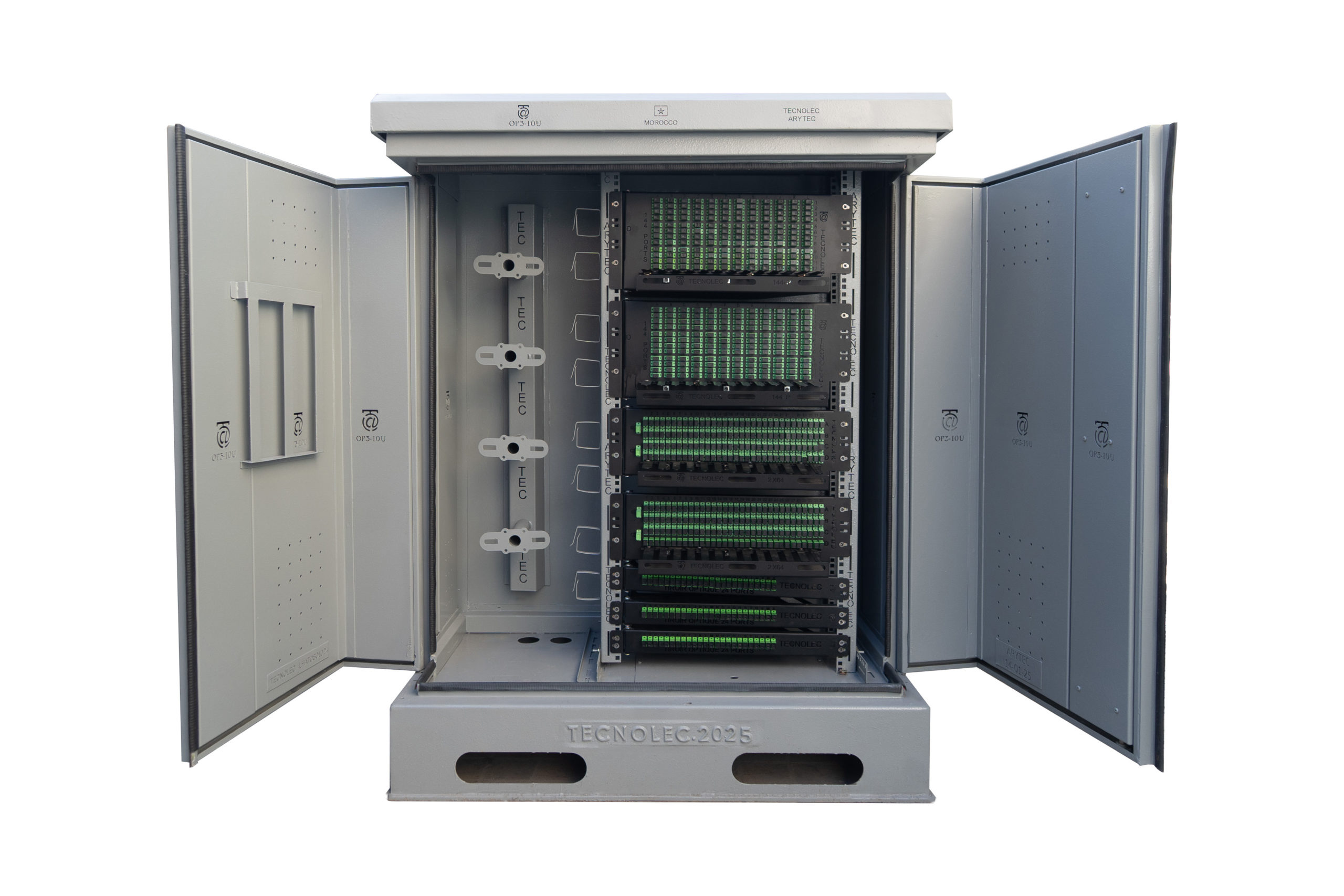 Armoire sous-répartiteur telecom OP3-U10 réseaux fibre optique FTTH de rue SRO – Image 3