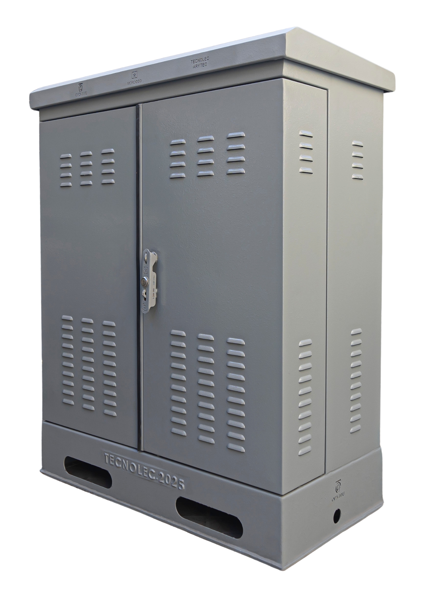 Armoire sous-répartiteur telecom OP3-U10 réseaux fibre optique FTTH de rue SRO